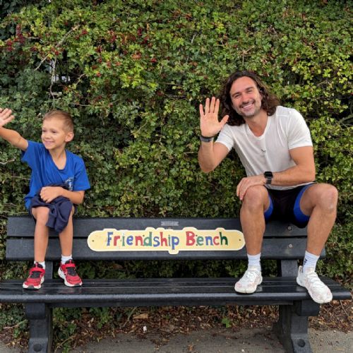 Joe Wicks visited Gravenhurst Academy as part of his school tour.